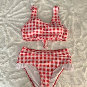 Two Piece high waisted swim